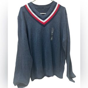Men's Tommy Hilfiger Long Sleeve Navy Sweater XL